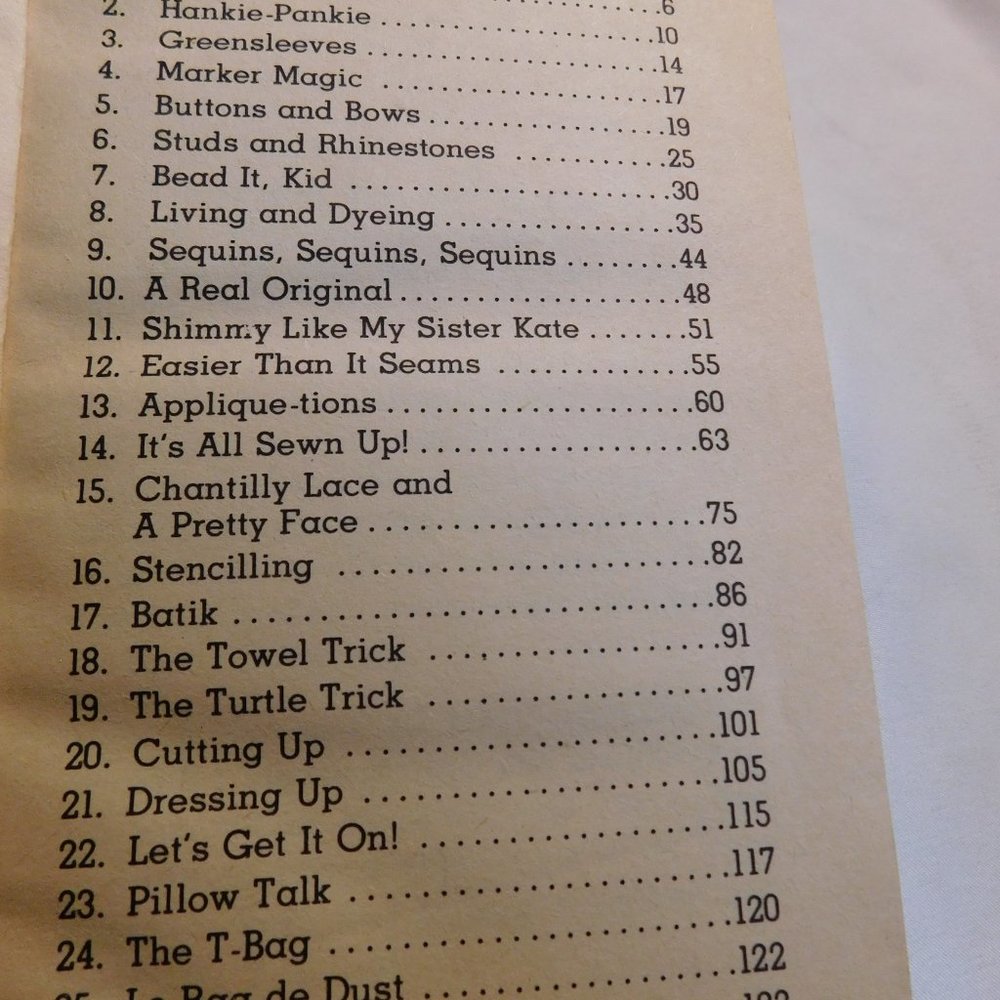 Tricks For T-Shirts Paperback Book by Nancy Ellen Epstein Vintage Crafting Book - Picture 5 of 5